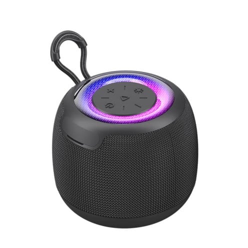 USAMS - YIN Series - Mini Wireless Bluetooth Speaker - BT5.3 - 1200mAh - US-YX014 - Black