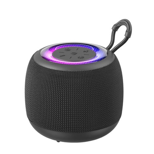 USAMS - YIN Series - Mini Wireless Bluetooth Speaker - BT5.3 - 1200mAh - US-YX014 - Black