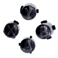 For Xbox One - Elite Controller A X Y B Hard Buttons - Black