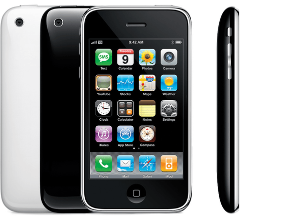iPhone 3GS in Black and White