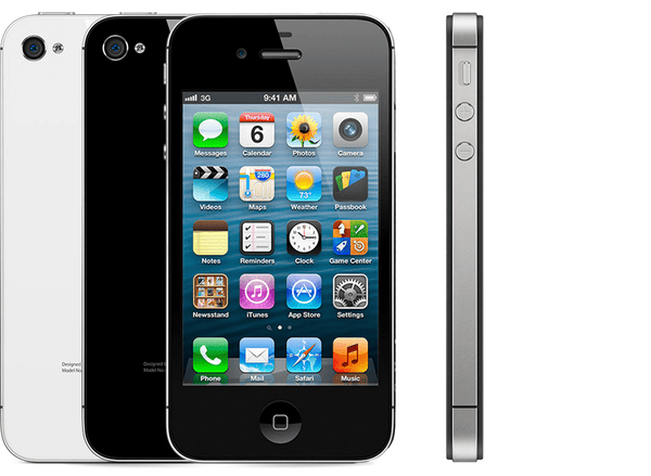 iPhone 4s in Black and White